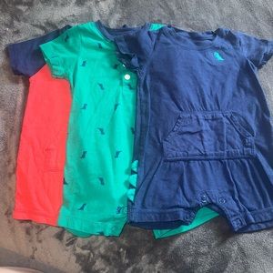 Carter’s Baby Boy Rompers 9M